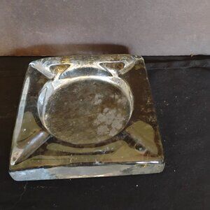 Blenko MCM Solid Block Ashtray